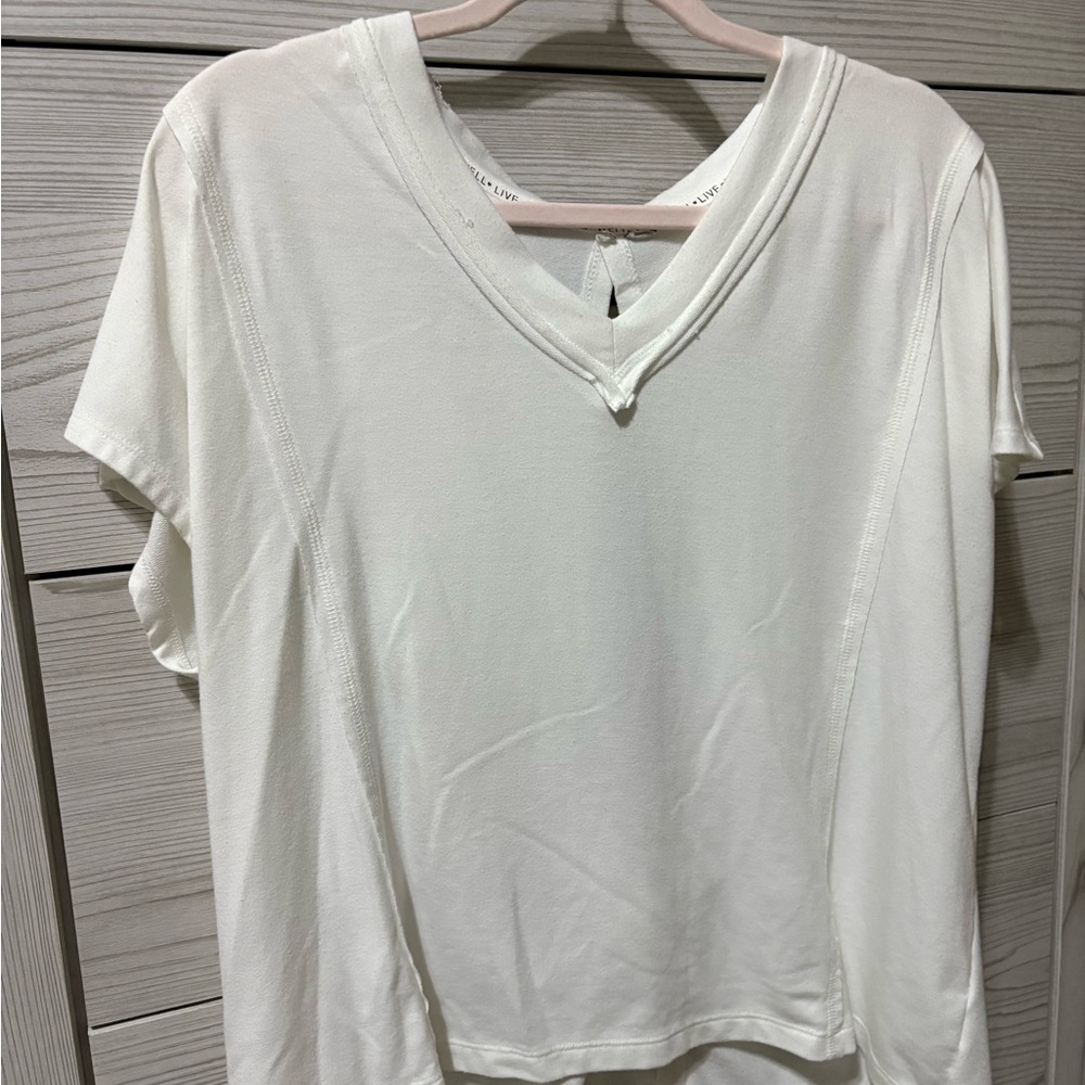 Source Unknown White Short Sleeve Tee